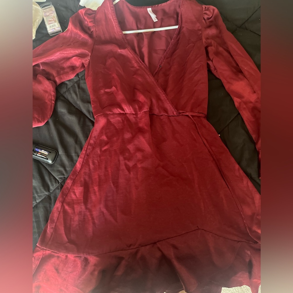 Cute red dress